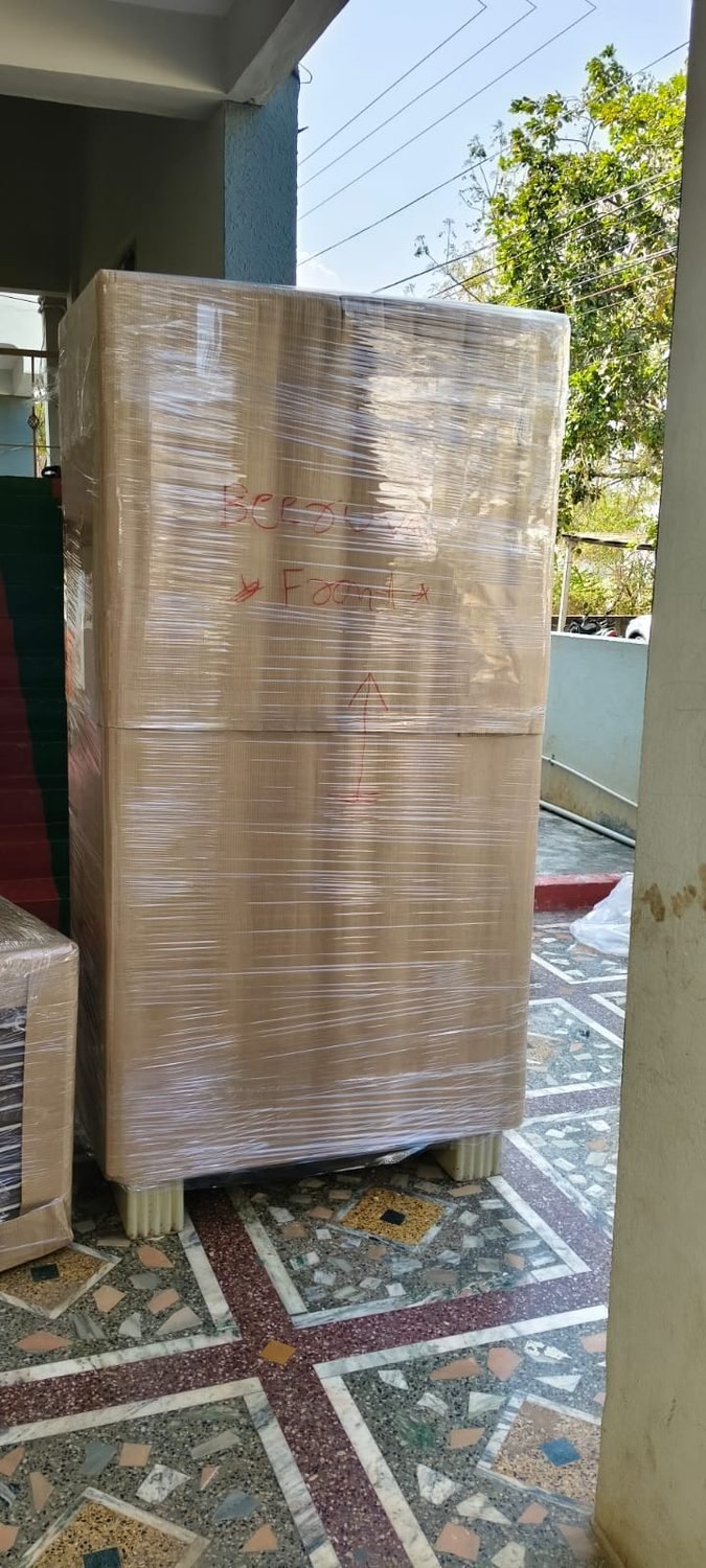 Large Item Packing work by Sai Surya Packers & Movers